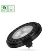 GU10 20W LED spot AR111 - RA90, 30° stralingshoek, zwarte behuizing, 5 jaar garantie