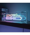 RGB LOADING Neon Sign - Infinity Mirror effect, Bluetooth, App-besturing