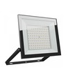 100W breedstraler - IP65, zwart, werklamp