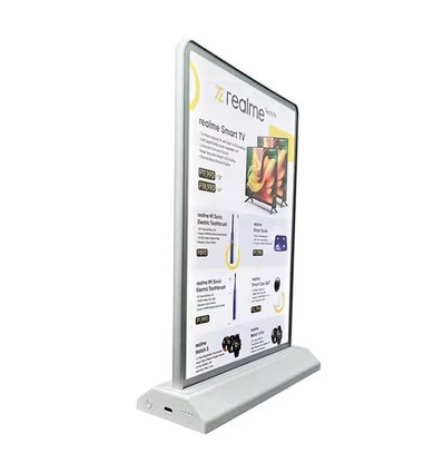 Lichtframe A4 formaat - Dubbelzijdige menukaarthouder
