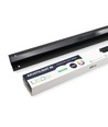 LED zwarte Troldtekt-rail 60 cm - 30W, Akustilight, verzonken, 24V