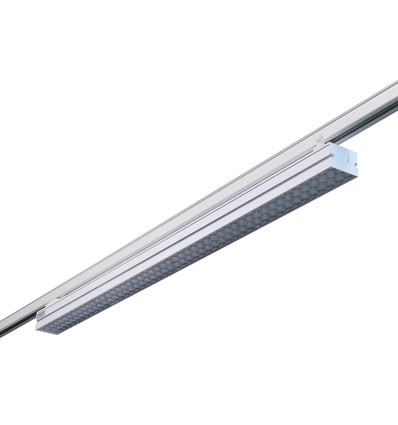 38W 3-fase LED-lichtbalk voor kantoor - 170 lm/W, 115 cm, Wit