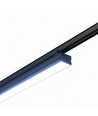 38W 3-fase LED-lichtbalk - 170 lm/W, 115 cm, zwart, voor kantoor en winkel
