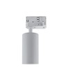 6W 3-fasen dimbare GU10 DimToWarm railspot - Wit, inclusief DimToWarm lamp