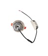 3W Ø8,4cm inbouwspot dimbaar - 12V/24V, zaaggat: Ø7-8 cm, afmetingen: Ø8,4 cm, 4 cm hoog