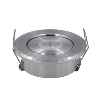 1,5W Ø5,2cm liftspot - Gat: Ø4,4 cm, Afmetingen: Ø5,2 cm, 25° stralingshoek, 1m kabel