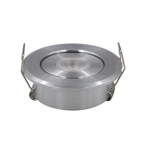 1,5W Ø5,2cm inbouwspot dimbaar - 12V/24V, gatmaat: Ø4,2 cm, afmetingen: Ø5,2 cm, 2,2 cm hoog