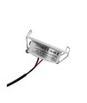 1W Ø5,2cm inbouwspot dimbaar - 12V/24V, gat: Ø4,2 cm, afmetingen: Ø5,2 cm, 2,2 cm hoog, wit