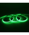 5m 9W/m Groene Dot-free COB-LED-strip - 24V DC, IP67, 240 LED's per meter, 5 jaar garantie