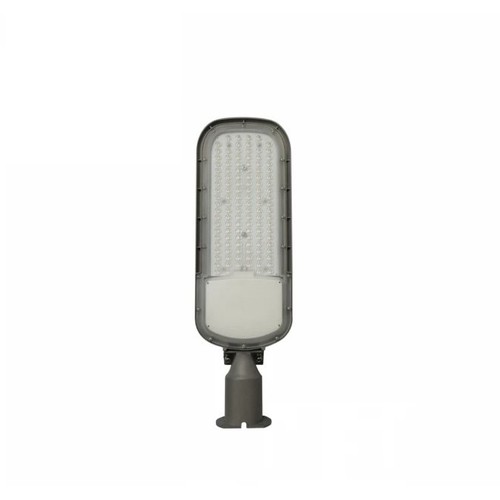 100W schemerings LED straatlamp - Schemeringssensor, Ø60 mm, grijs, IP65, IK09, 230V