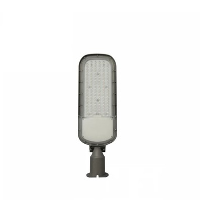 100W schemerings LED straatlamp - Schemeringssensor, Ø60 mm, grijs, IP65, IK09, 230V