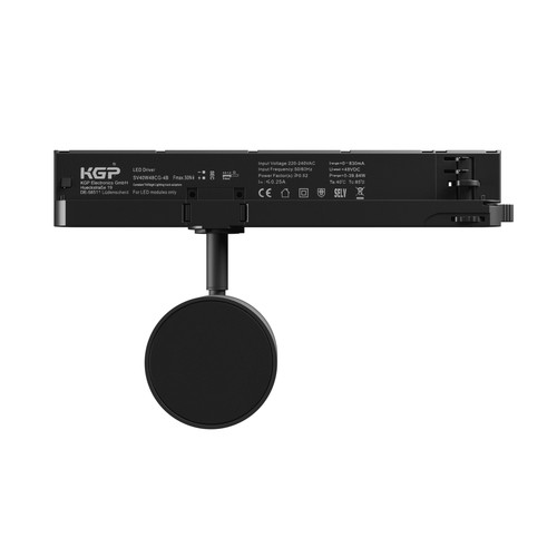 Luidspreker 3-fase rail 10W - Bluetooth, zwart, 230V