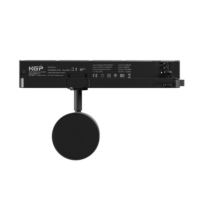 Luidspreker 3-fase rail 10W - Bluetooth, zwart, 230V