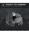 200W LED high bay - 150lm/W, IP65, 0-10V dimbaar, 5 jaar garantie, Sosen driver