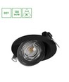 6,5W Ø10,5cm MOBILO LED downlight - CCT, 850lm, 36°, IP20, zwart