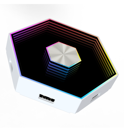 10 stuks Hexagon Infinity Wandlamp - RGBIC