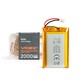 Oplaadbare Li-pol batterij - 2000mAh