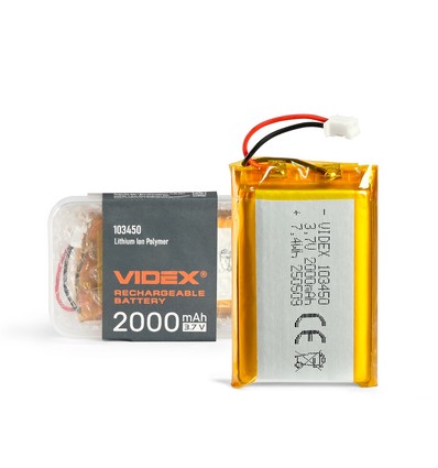 Oplaadbare Li-pol batterij - 2000mAh