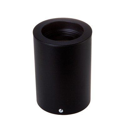 GU10 opbouwspot, rond - Zwart, verstelbaar, 10x14,2cm, zonder lichtbron