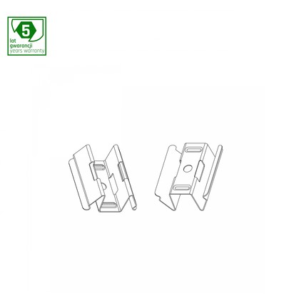 Montagebeugels voor LED panelen - 2 stuks, 5 jaar garantie
