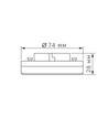 GX53 10W dimbare LED lamp - 950lm, 4000K, 140 graden
