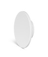 Dome 12W ronde LED wandlamp - IP65, CCT, wit