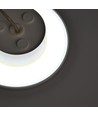 Dome 12W ronde LED wandlamp - IP65, CCT, wit