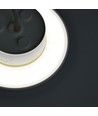 Dome 12W ronde LED wandlamp - IP65, CCT, wit