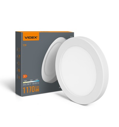 12W LED plafondlamp - 3CCT, Ø14,2cm, witte rand, 170 graden, incl. lichtbron