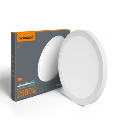 24W LED plafondlamp, 3CCT - 292x292mm, 2500-2900lm, IP20 binnen, witte rand, incl. lichtbron