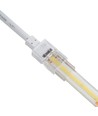 Waterdichte startconnector voor LED-strip - 10mm, eendelig kleur, IP68, 5V-24V