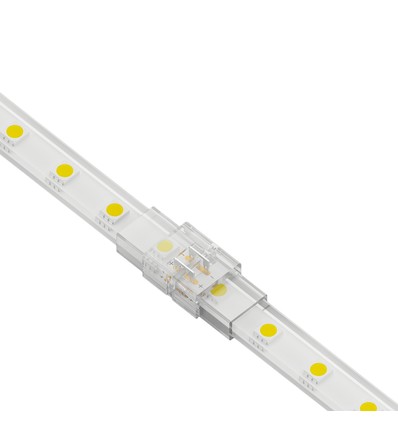 Waterdichte connector voor LED-strip - 8mm, enkelkleurig, IP68, 5V-24V