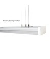 120cm Limea Prismatica CCT LED armatuur - 20/30/40W, 130lm/W, IP44, IK10, 3CCT, 5 jaar garantie