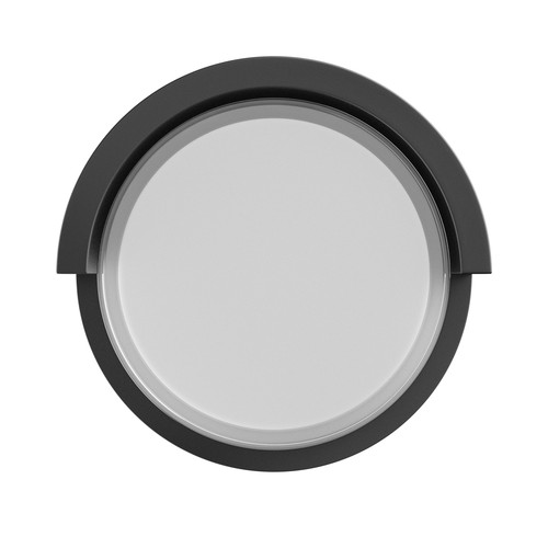 10W Verto Round Edge CCT wandlamp, IP65 - 120lm/W, zwart, 3-CCT, asymmetrisch licht, buiten/binnen