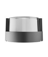 10W buitenwandlamp, CCT - 3 lichtkleuren, asymmetrisch licht, IP65, zwart