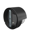 10W buitenwandlamp, CCT - 3 lichtkleuren, asymmetrisch licht, IP65, zwart