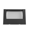10W Verto Square Cup wandlamp, CCT - 1200lm, IP65, zwart, vierkant, asymmetrisch licht, binnen / buiten