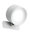 4,5W Oplaadbare wandlamp CCT - IP20, rond, wit, 360° draaibaar, incl. lichtbron en afstandsbediening