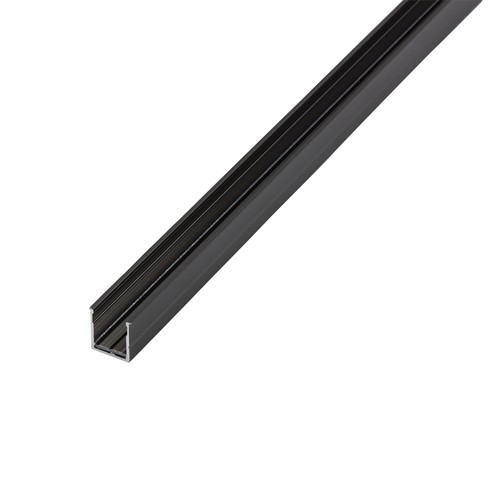 PicoTrack 2 100 cm rail - 12V, magnetisch, antraciet, voor akoestische panelen / vitrinekasten / vensterverlichting