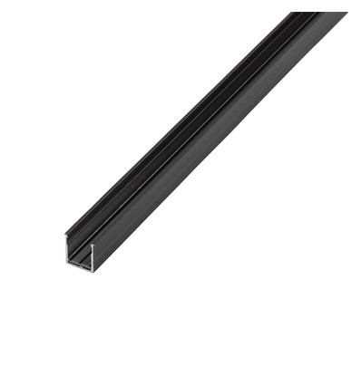 PicoTrack 2 100 cm rail - 12V, magnetisch, antraciet, voor akoestische panelen / vitrinekasten / vensterverlichting