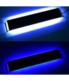 30-50 cm aquarium armatuur - 6W LED, wit/blauw, verstelbaar