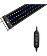 30-50 cm aquarium armatuur - 6W LED, wit/blauw, verstelbaar