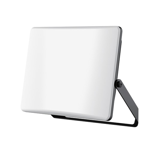 30W LED breedstraler CCT - 3000lm, IP65, zwart, mat glas, 3-in-1 kleurwissel, buiten