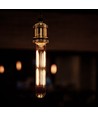 E14 4W LED-lamp - T20, kooldraad, helder glas