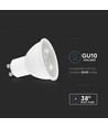 GU10 7,5W LED lamp - 610lm, 38°, Samsung LED chip, warm wit