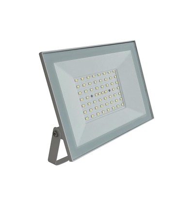 50W LED breedstraler - 94lm/W, IP65, witte rand, koud wit, buiten