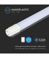 150cm / 24W T8 Nano Plastic LED buis - Samsung LED chip, 125lm/W, 3000 lumen