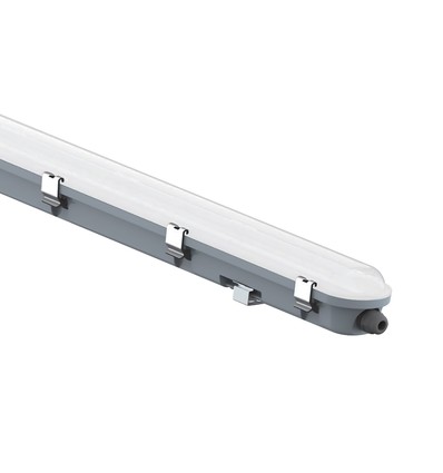 120cm 36W waterdicht compleet LED armatuur met sensor - 120lm/W, IP65, Samsung LED, SS clips