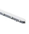 150cm 48W waterdicht compleet LED armatuur met sensor - IP65, 120lm/W, melkwitte cover, incl. montageclips