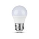 6,5W E27 LED lamp - G45, kogellamp, 230V